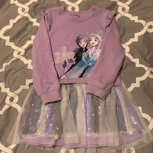Disney Toddler Sweater Dress sz 6